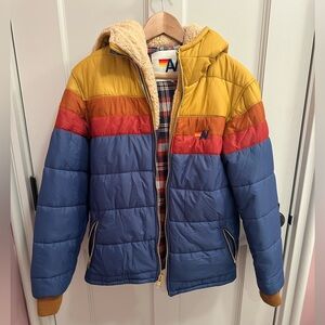 Aviator Nation Trekker Hooded Puffer Jacket